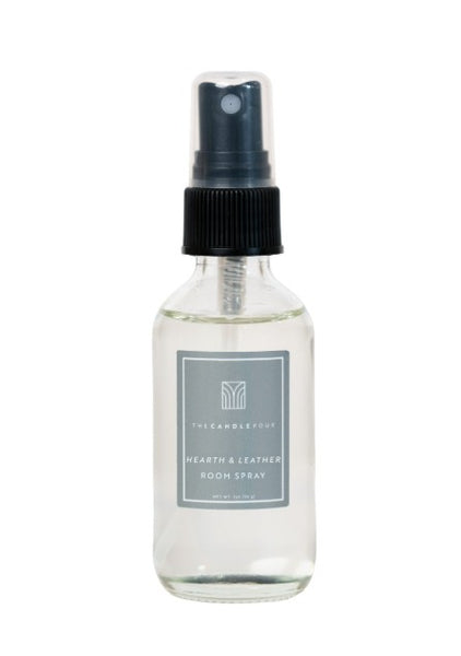 Hearth & Leather Room Spray | The Candle Pour