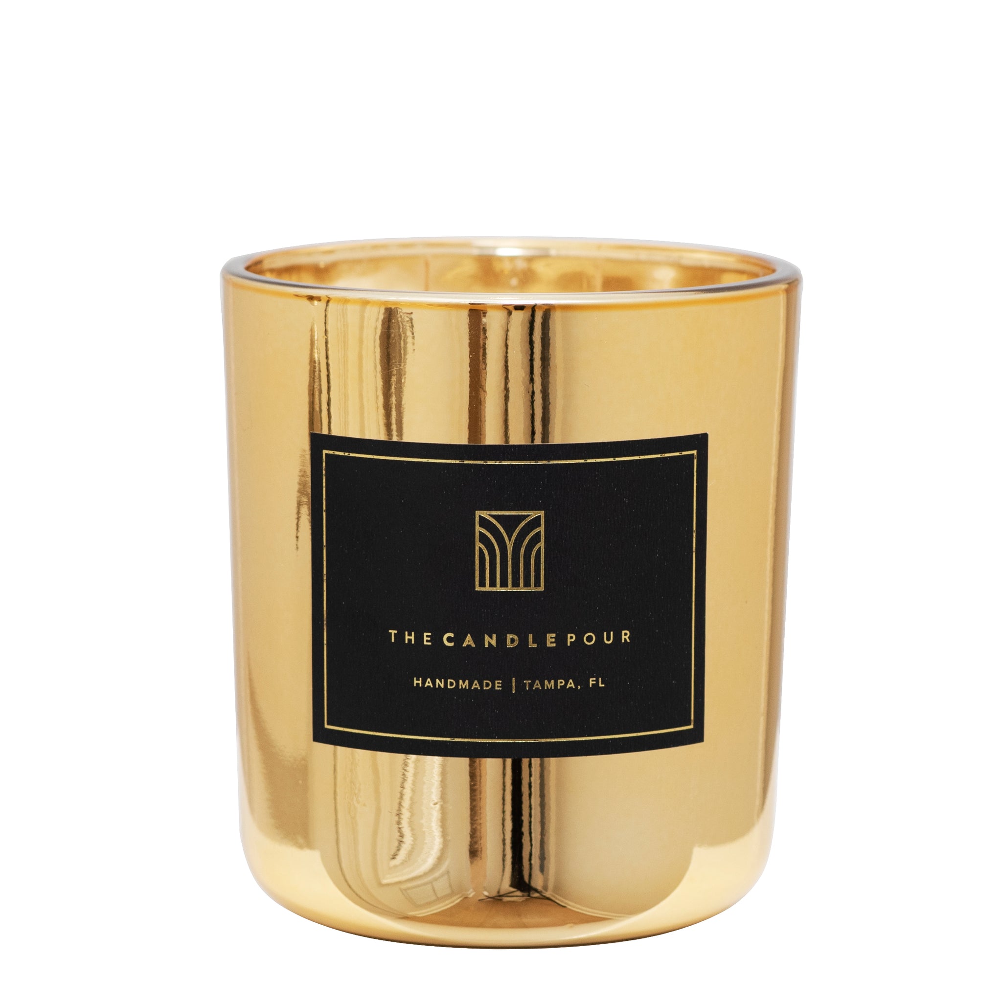 2-Wick Gold Candle